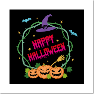 Happy Halloween Party Costume Gift for a Halloween Lover Posters and Art